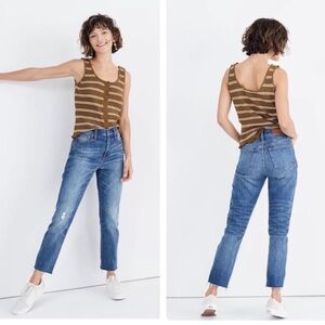 Madewell High Rise Slim Boyjean Dover K7538 Size 26